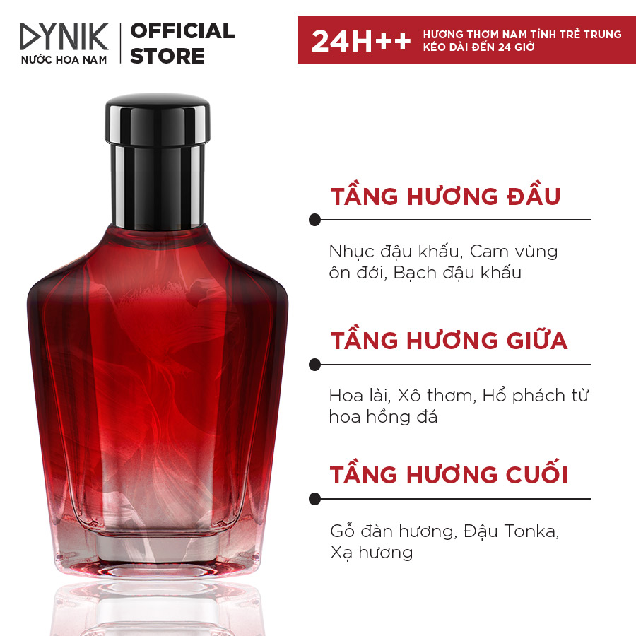 Nước Hoa Nam DYNIK Chinh Phục Núi Cao - Xạ Hương Trầm Bí Ẩn 50ml - Tặng Dao Cạo Gillete