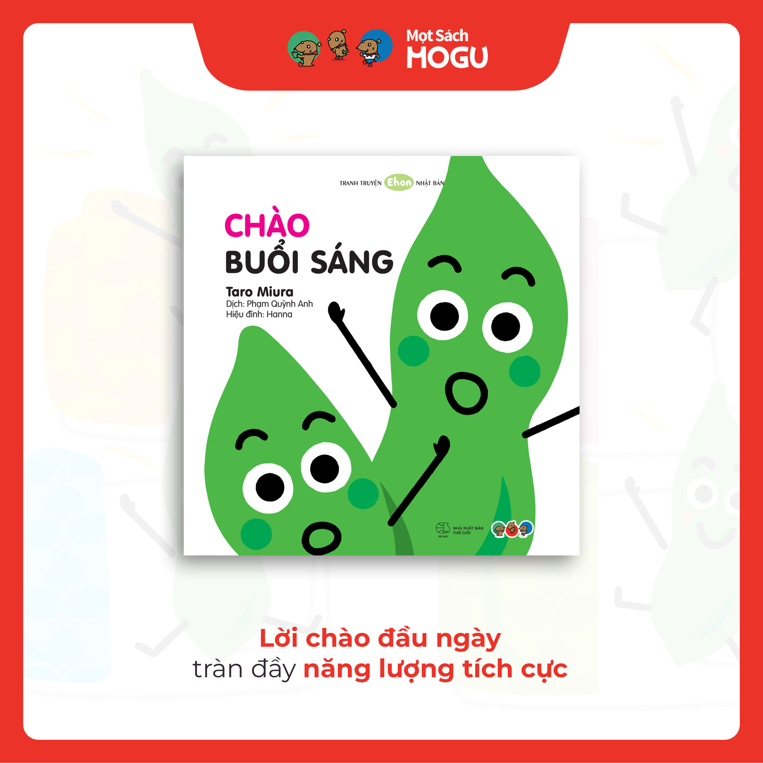 Truyện Ehon bé 1-2-3 tuổi - Chào buổi sáng