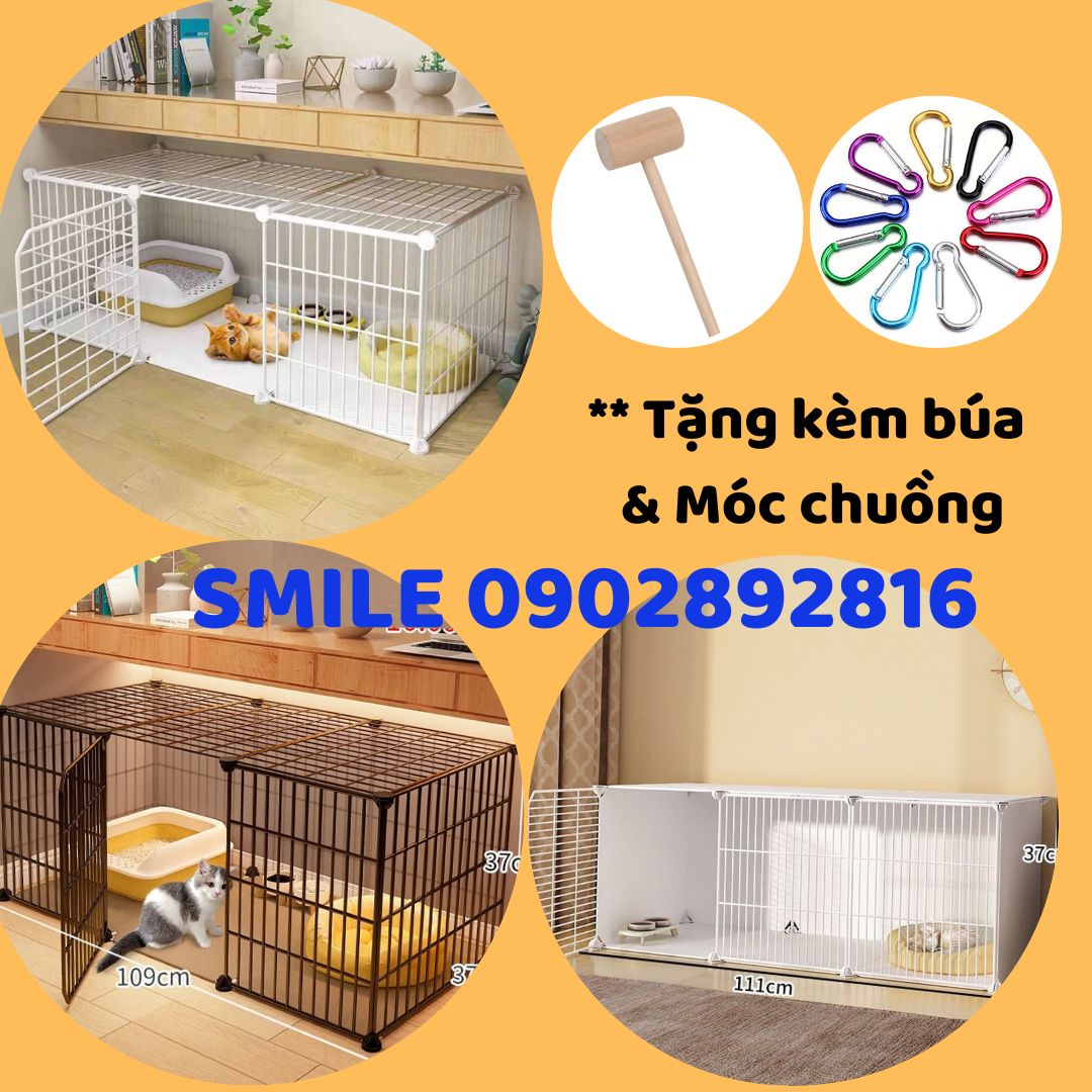COMBO CHUỒNG, LỒNG, LỒNG LƯỚI THÉP CHO CHÓ MÈO THÚ CƯNG ĐA NĂNG