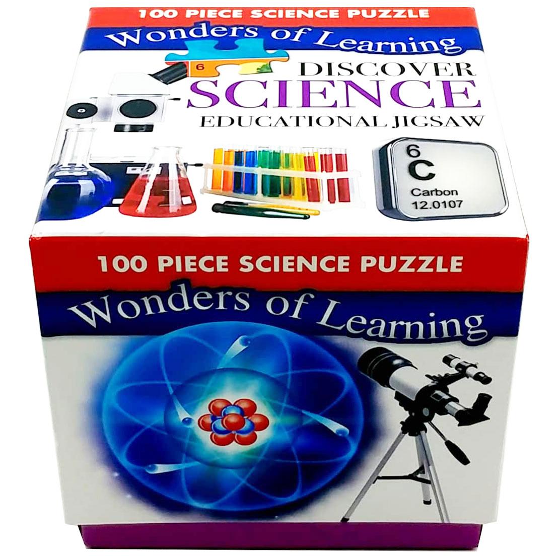 Wonders Of Learning - 100 Piece Cube Jigsaw Puzzle - Science - Periodic Table Of The Elements