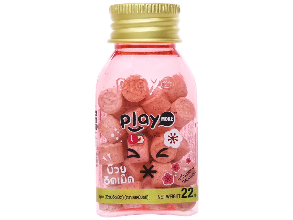 Kẹo Xí muội Playmore hũ 22g