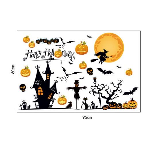 Decal trang trí tường - Lễ Hội Halloween 04