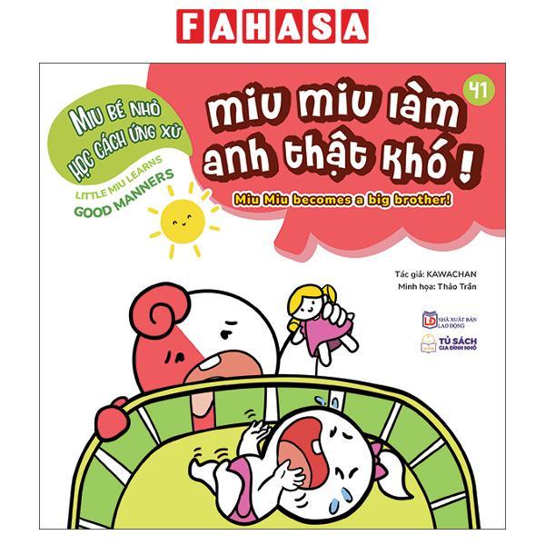 Sách - Sách Ehon Kĩ Năng Sống - Miu Bé Nhỏ Học Cách Ứng Xử