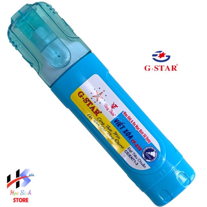 Bút xóa nước CP 028 hiệu Gstar dung tích 12ml ngòi kim loại 0.02mmXB ( Giao màu ngẫu nhiên )