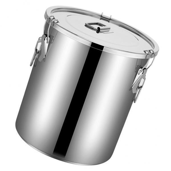 2-3 of pack Stainless Steel Cereal Container Kitchen Grain Storage Canister