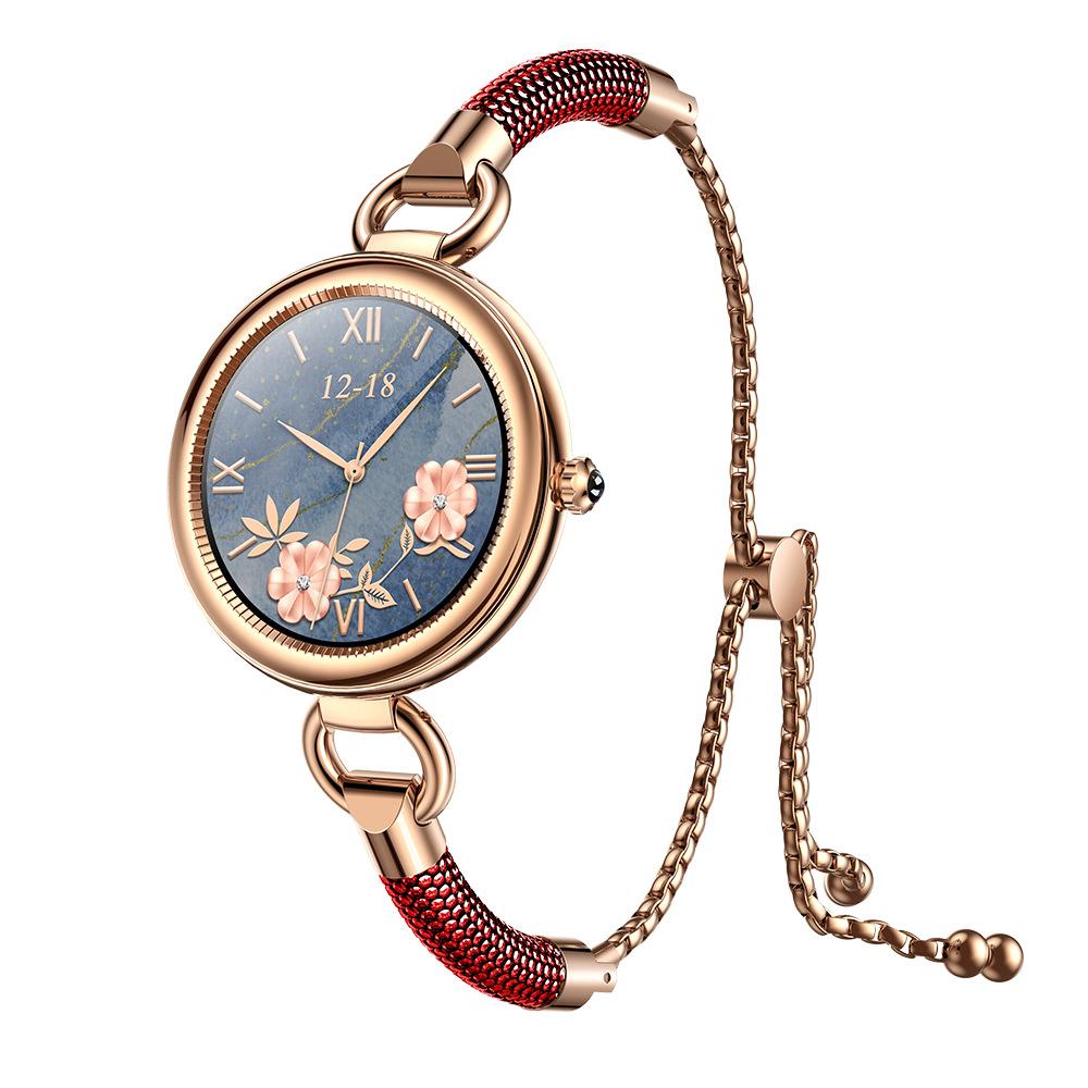 Vận Chuyển Nhanh GT01 Đồng Hồ Thông Minh Mới Nhẫn Nữ Nhịp Tim Huyết Áp Oxy Trong Máu Theo Dõi Giấc Ngủ Thời Tiết Điện Tử Thể Thao Đo Quãng Đường Đi