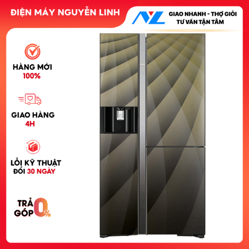 Tủ lạnh Hitachi Inverter 569 Lít R-FM800XAGGV9X - HÀNG CHÍNH HÃNG - CHỈ GIAO HCM