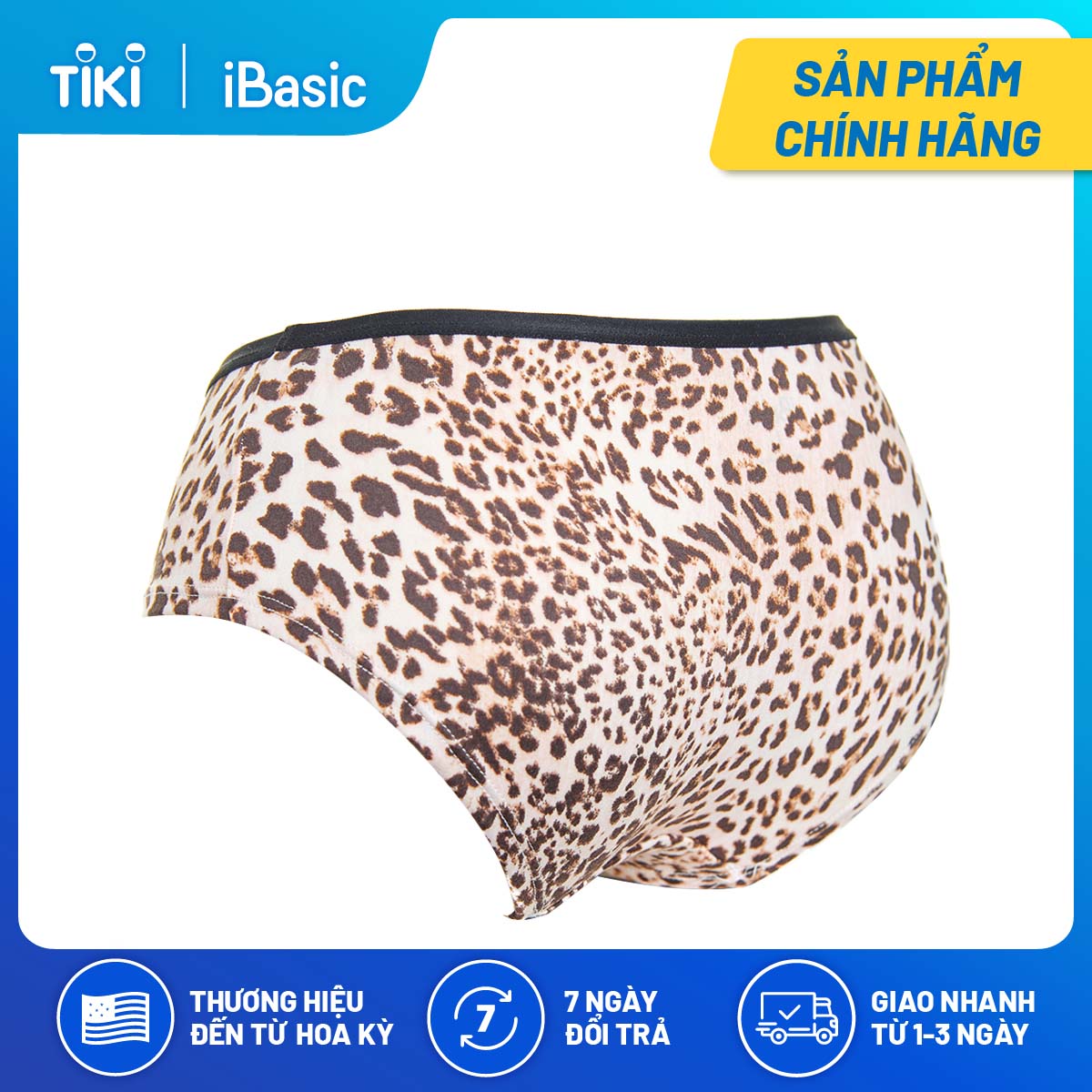 Combo 3 quần lót nữ hipster họa tiết iBasic PANW150