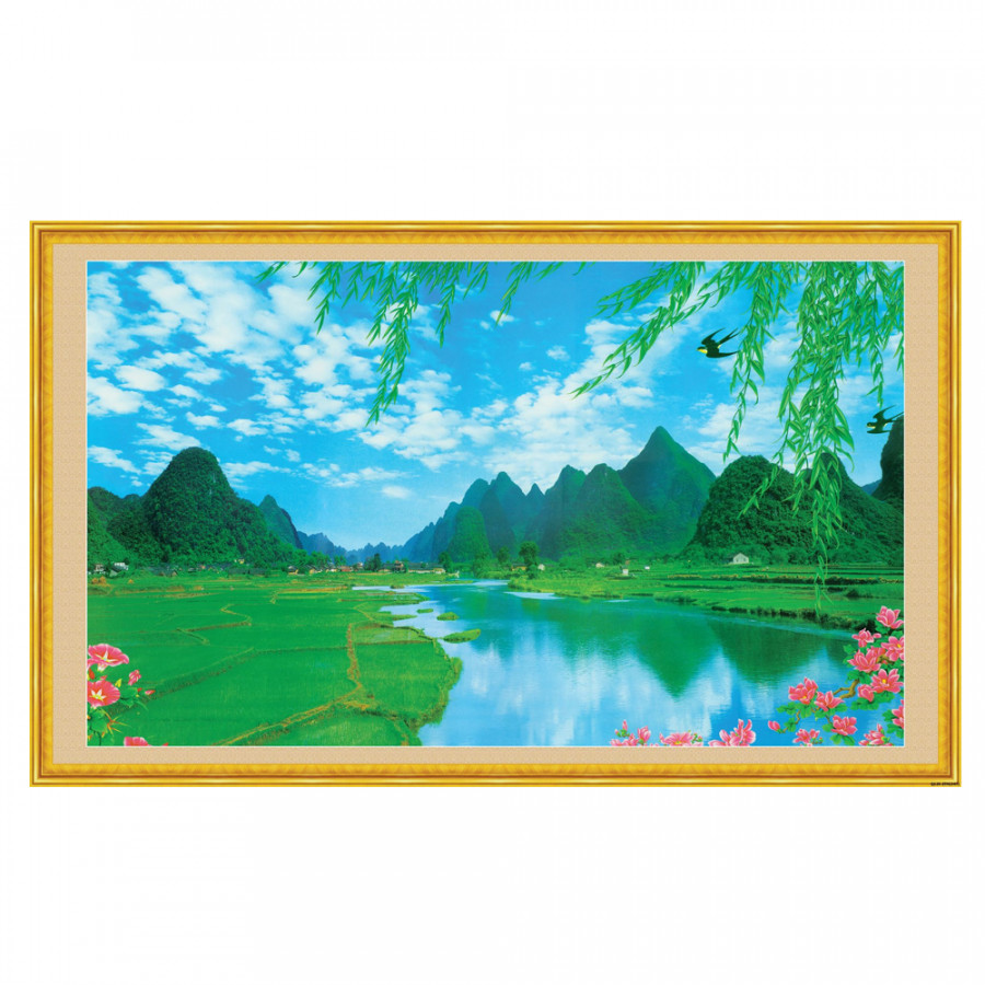 Tranh Nghệ Thuật Phong Thủy Q12K-ZTH