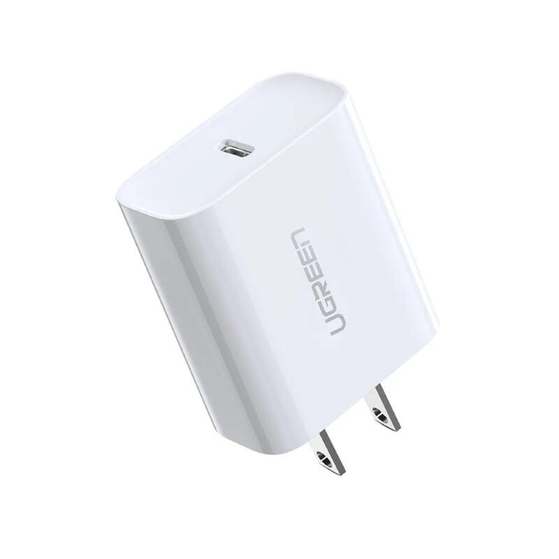 Ugreen UG60449CD137TK 18w usb type c sạc nhanh pd 3.0 màu trắng US - HÀNG CHÍNH HÃNG