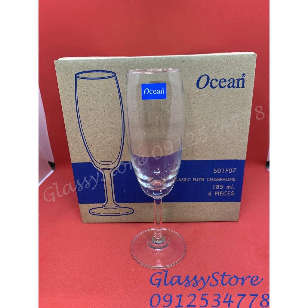 Ly rượu thủy tinh Ocean Champagne Flute 1501F07 - Hàng chính hãng