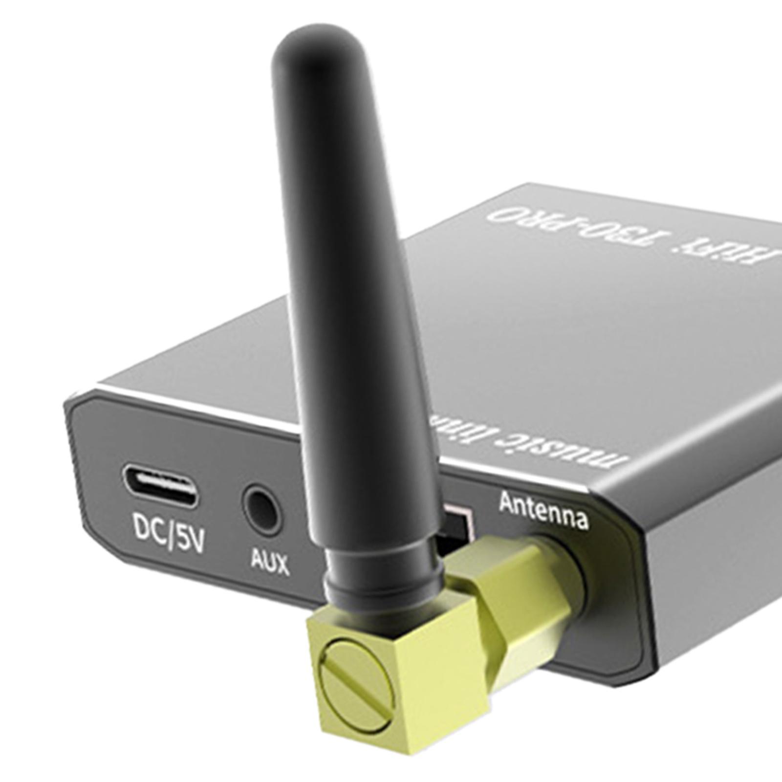 5.2 Receiver for Car, AUX Adapter, Music Receiver for Home Stereo/Wired Headphones/Hands Free Call