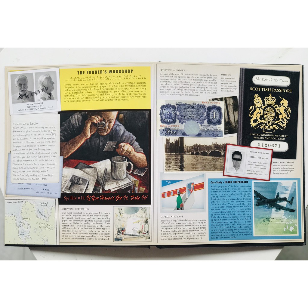 Sách : Spyology - The Complete Book of Spycraft - Kí Sự Điệp Viên