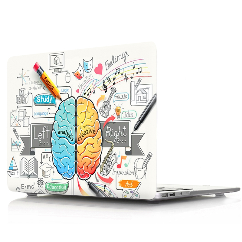 Vỏ Bảo Vệ Máy Tính Hình Bộ Não 3D Ấn Tượng Cho Macbook Retina 12 inch