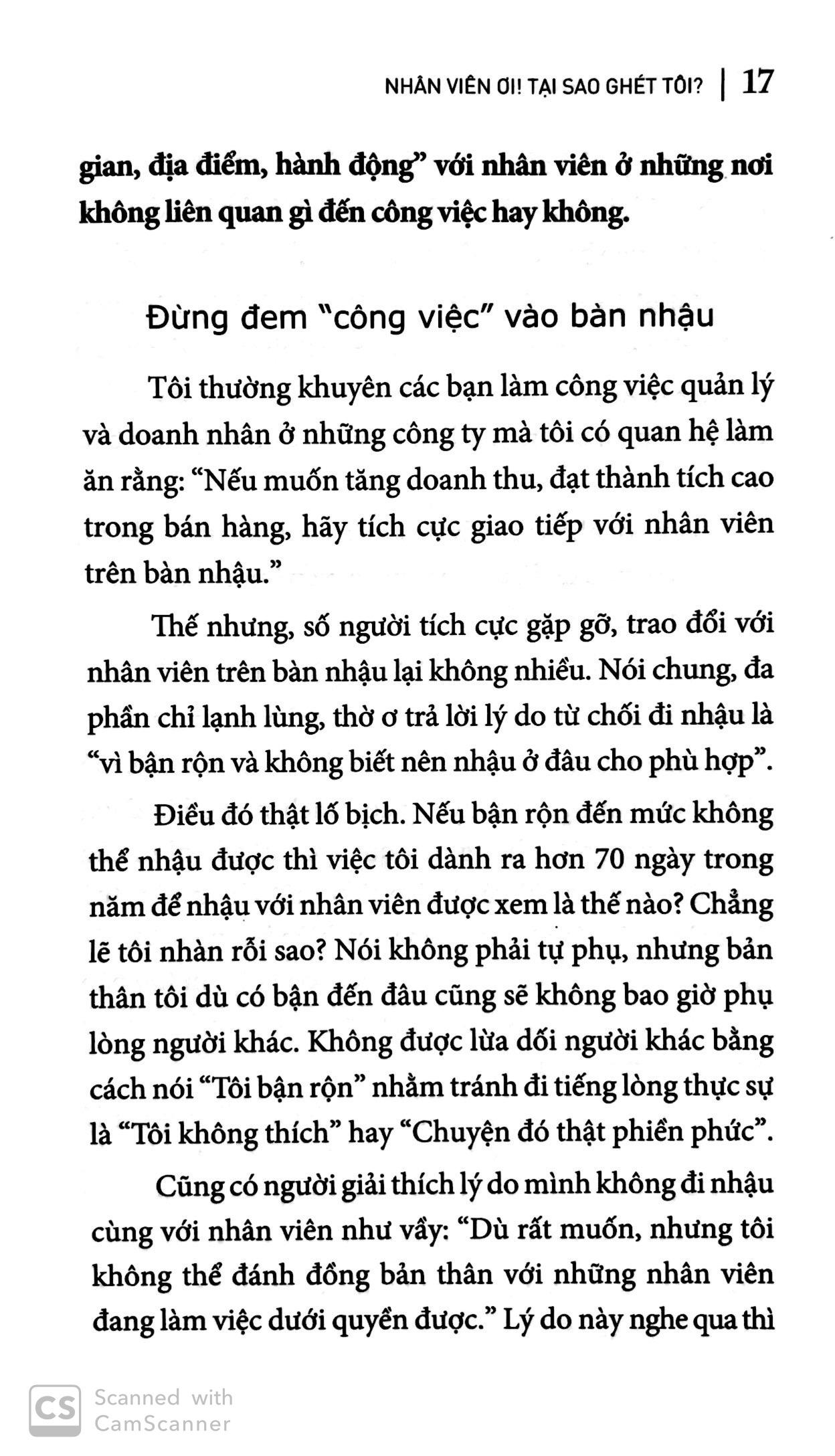 Nhân Viên Ơi! Tại Sao Ghét Tôi?