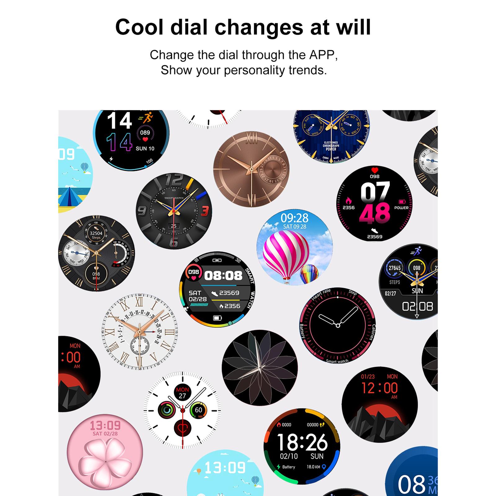 Bluetooth Smart Watch Multifunction Blood Pressure Monitor Smartwatch
