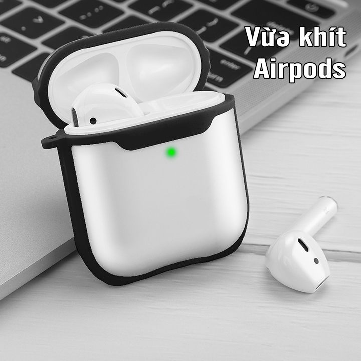 Bao case dành cho tai nghe Apple Airpods 1 / 2 hiệu WIWU Eggshell Case chống sốc siêu mỏng bảo vệ toàn diện, vật liệu cao cấp - Hàng nhập khẩu (Màu ngẫu nhiên)