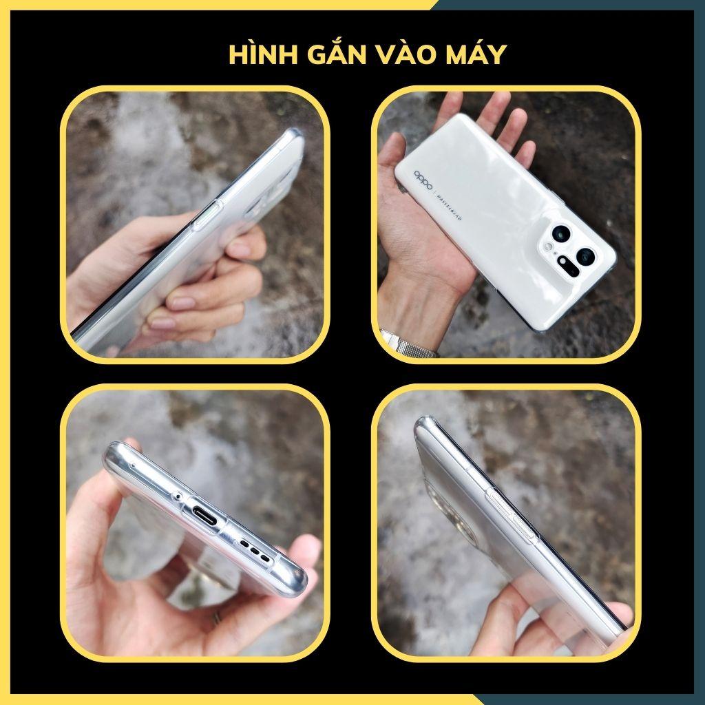 Ốp lưng find x3 x3 pro x5 x5 pro silicon trong suốt chính hãng GOR bảo vệ camera phụ kiện huỳnh tân store - Hàng nhập khẩu