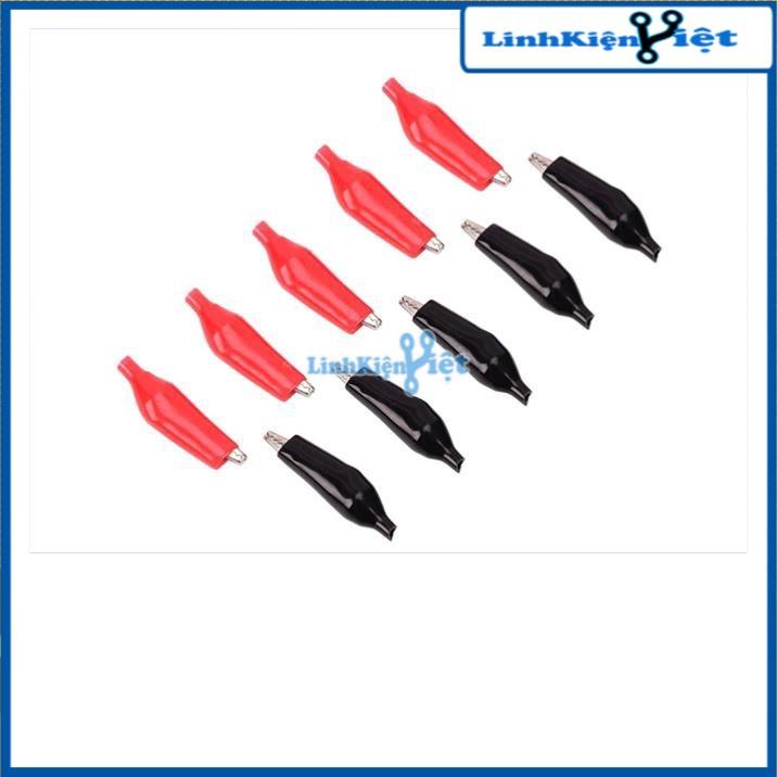 Combo 10 Kẹp Cá Sấu Loại Nhỏ 2.6cm