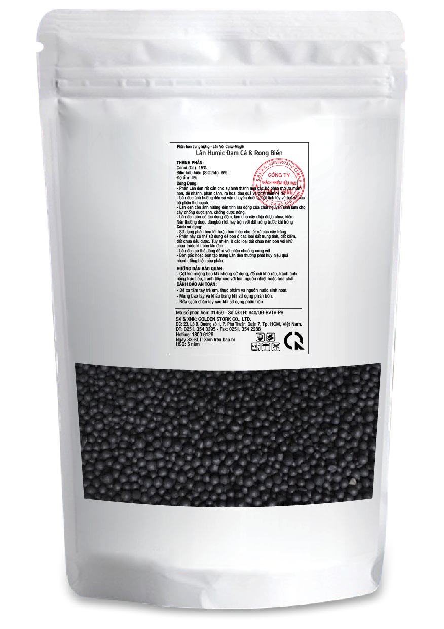 Phân Lân Humic Đạm cá Rong biển | Tốt cho tất cả các loại cây trồng