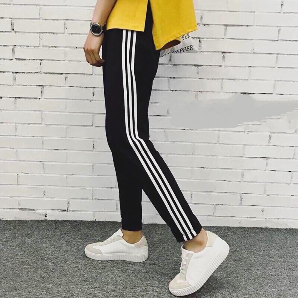 Quần dài thể thao nam Jogger 3 sọc ống xuông trẻ trung năng động Micado