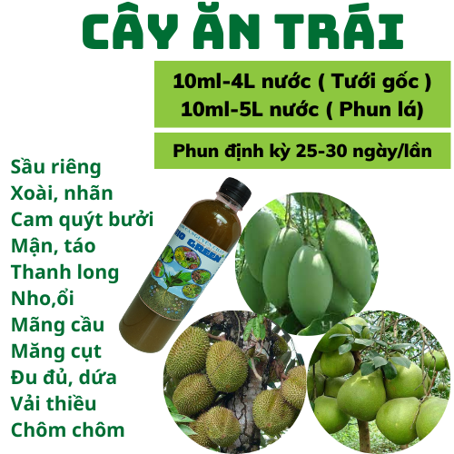 Chai 500ml- Đạm Cá nguyên chất BIOGREEN -KHÔNG CHẤT PHỤ GIA, CHIẾT XUẤT TỪ NGUỒN ĐẠM CÁ TINH KHIẾT