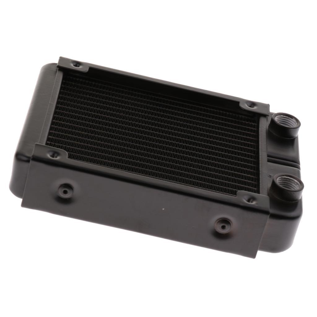 120mm 18Pipe Computer Radiator Water Cooler For CPU Heatsink Aluminum Screw