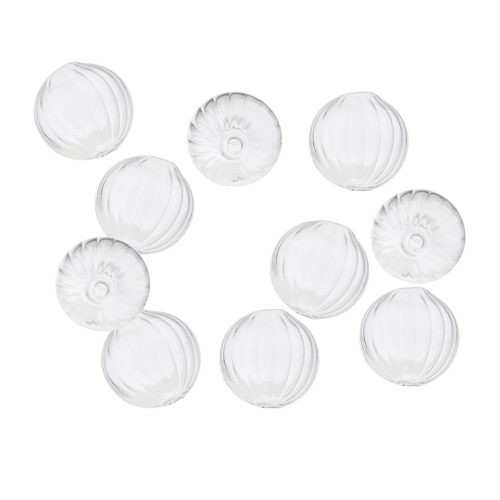 Hand-made Glass Ball Covers Bottle Charms Pendant DIY Jewelry Makings 10mm