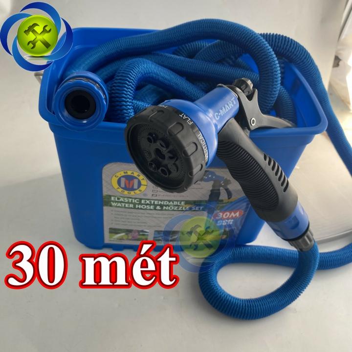 Bộ dây tưới vườn C-mart M0013-30 30 mét giãn nở thông minh