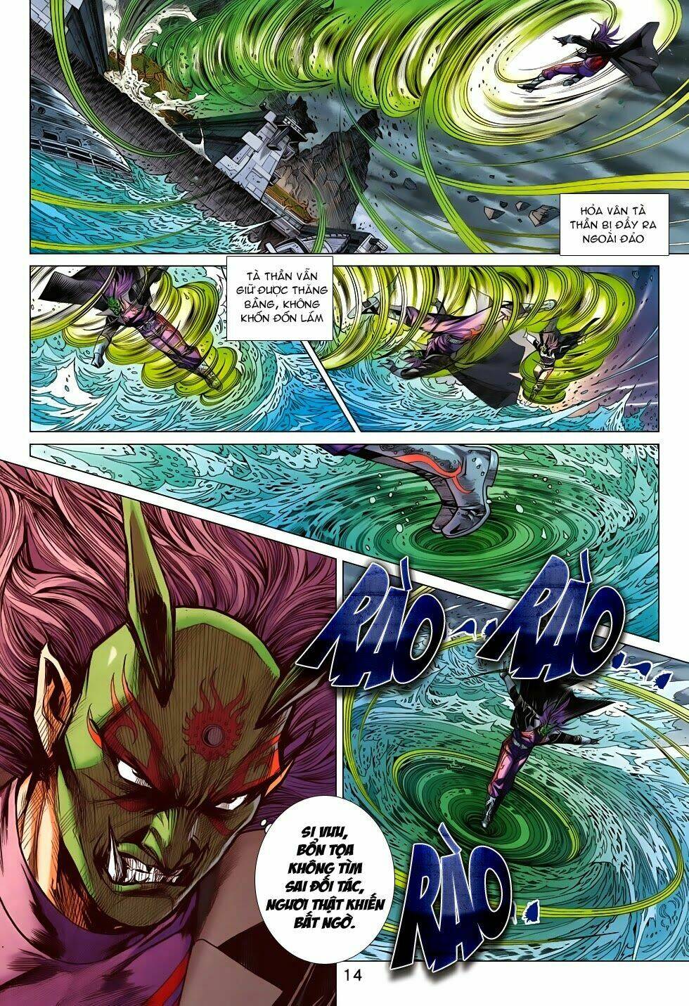 tân tác long hổ môn chapter 709 14