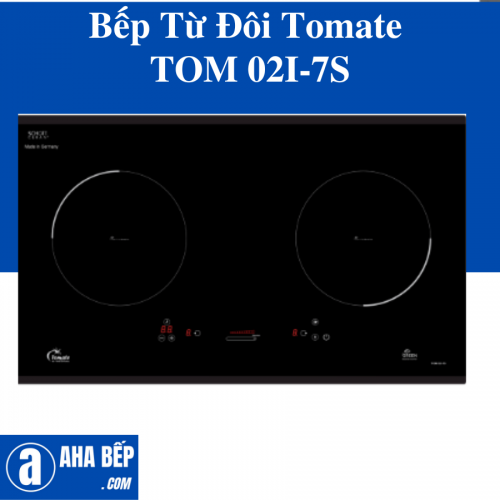 Bếp Từ Đôi Tomate TOM 02I-7S. Hàng Chính Hãng