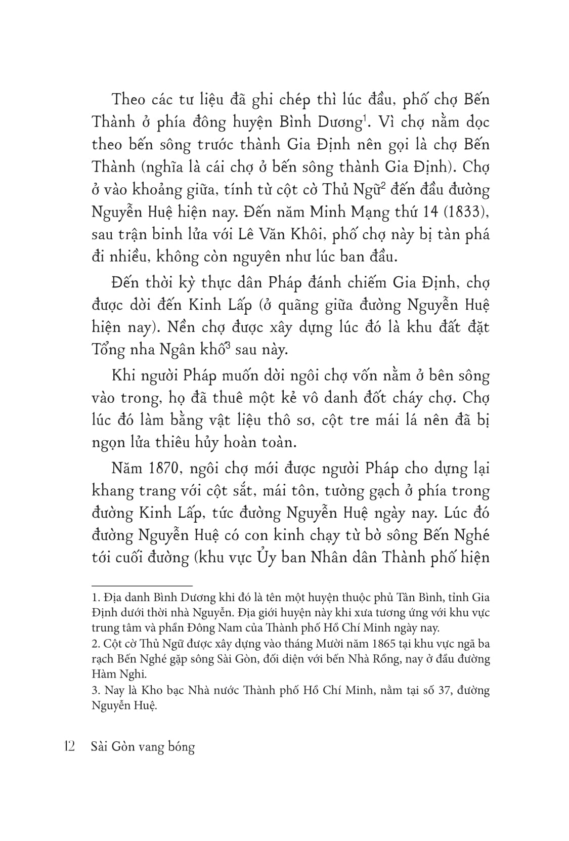 Sài Gòn Vang Bóng - Tái Bản Lần Thứ Nhất