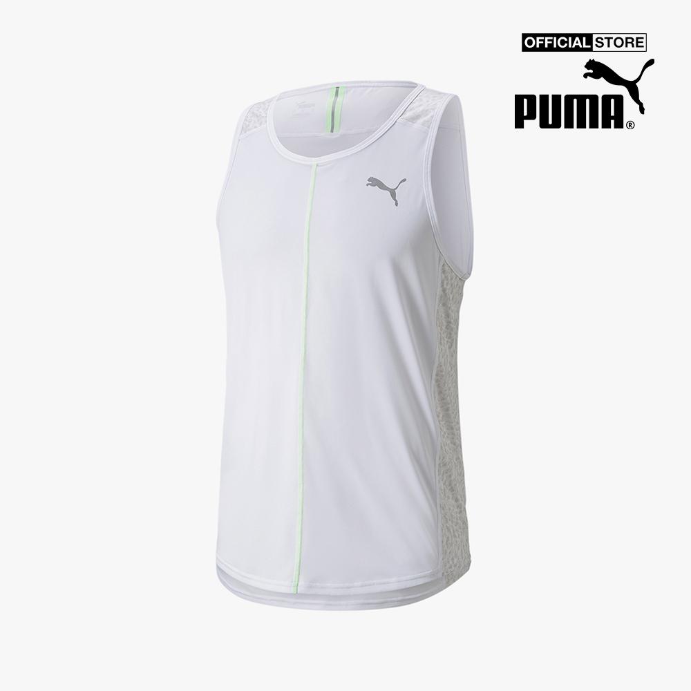 PUMA - Áo ba lỗ thể thao nam phối logo hiện đại 521672