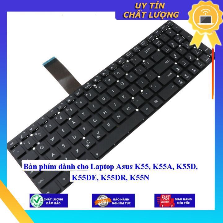 Bàn phím dùng cho Laptop Asus K55 K55A K55D K55DE K55DR K55N - Hàng Nhập Khẩu New Seal
