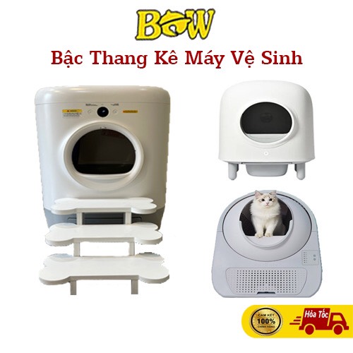 Bậc thang kê cho máy vệ sinh Meet, PuraX, Petkit Pura X thú cưng