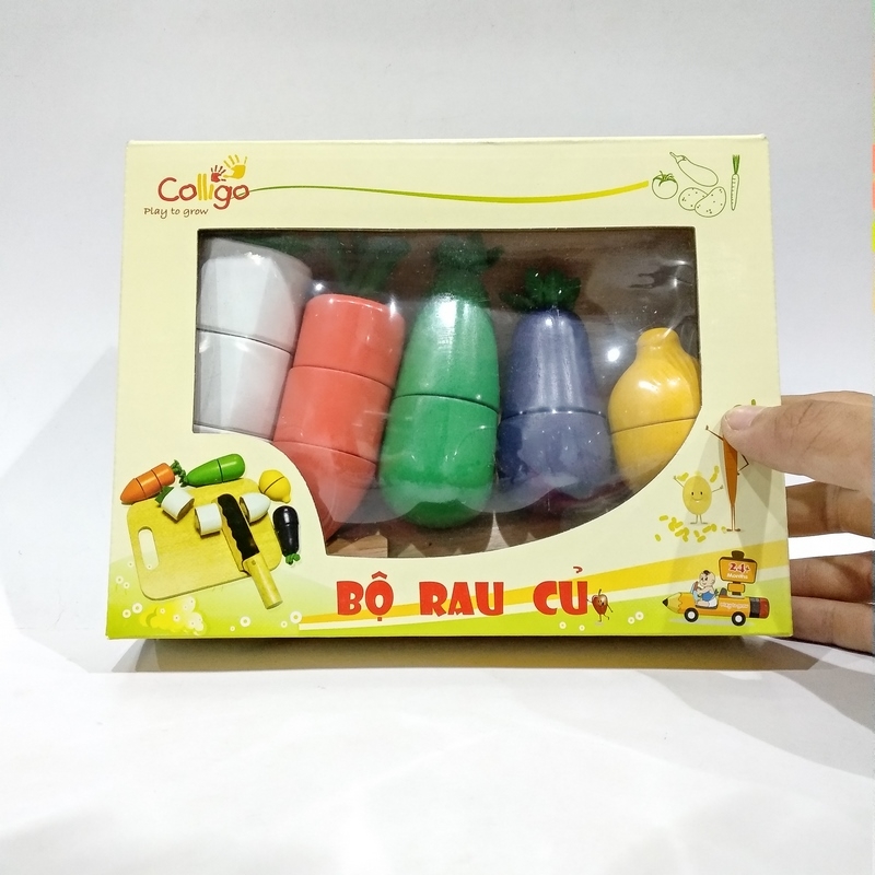 Bộ Đồ Chơi Rau Củ Colligo 12204