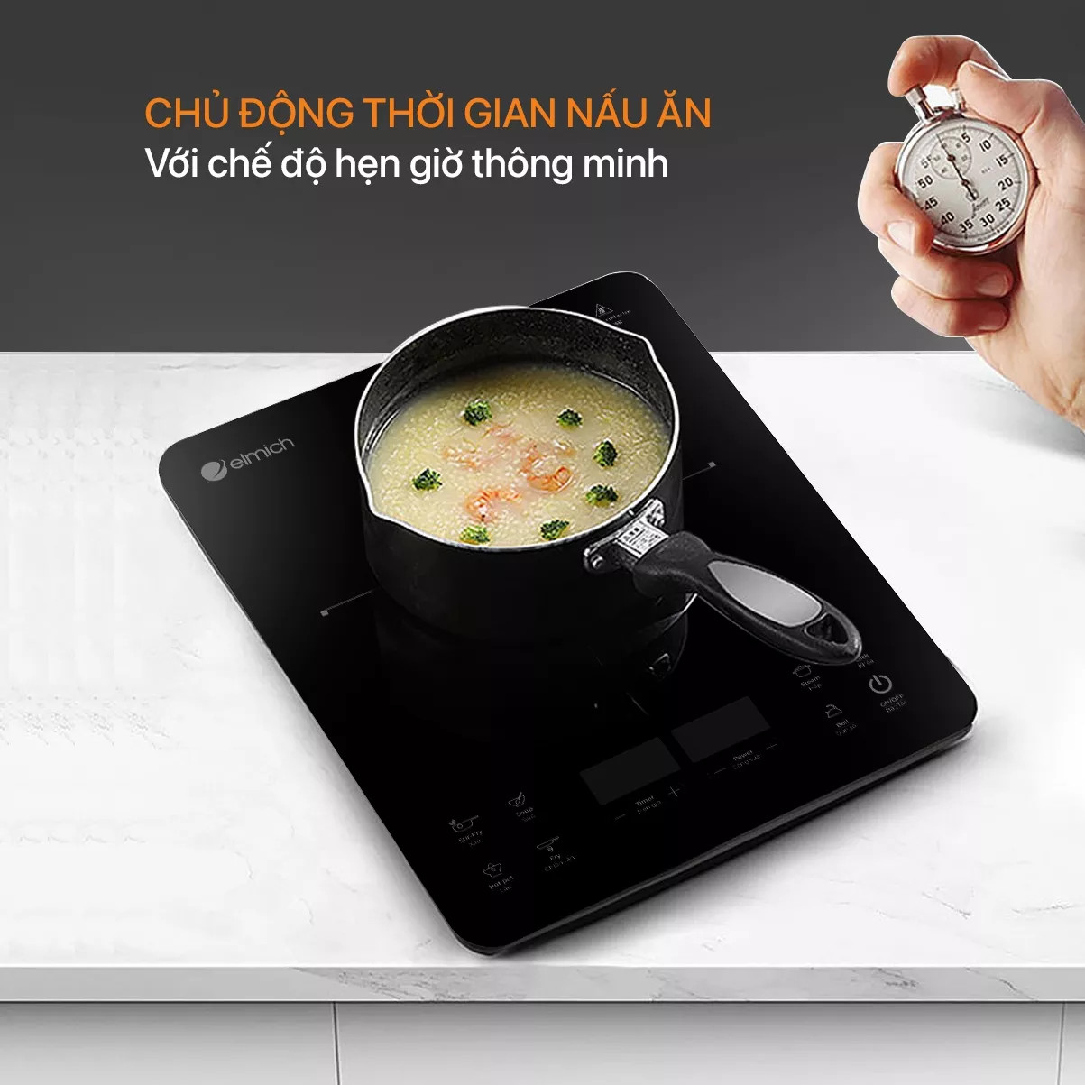 Bếp Từ Đơn Elmich ICE-1831 - Hàng Chính Hãng