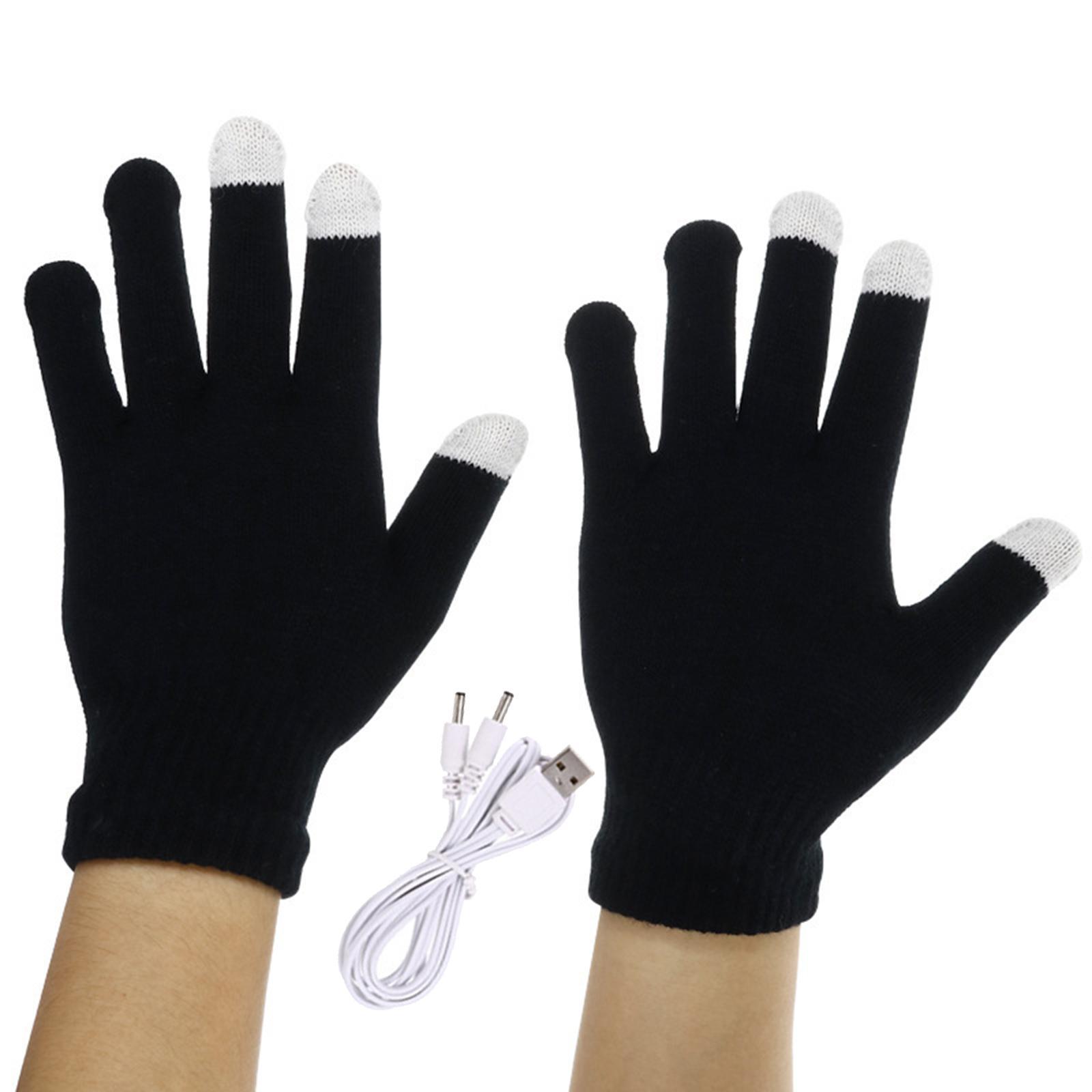 Electric USB Heating  Full Hands Sports for  Men Winter Gift