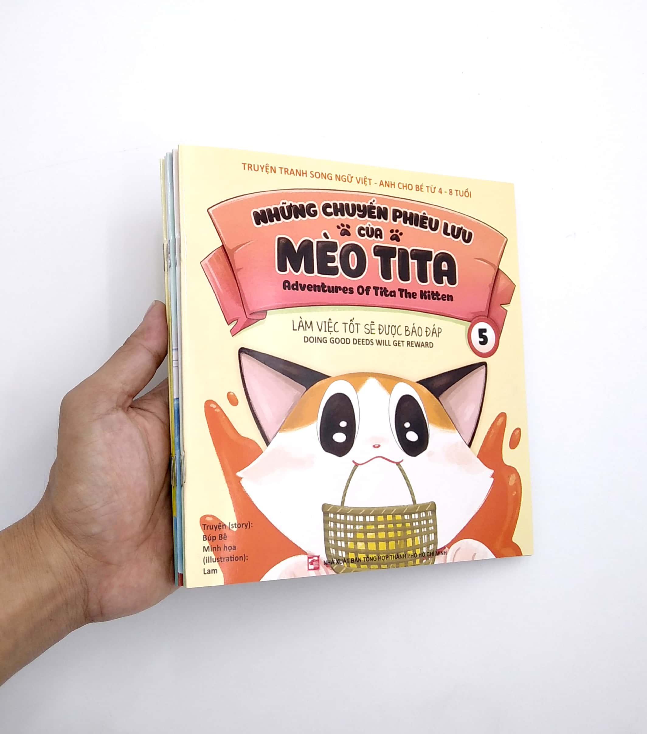 Bộ Sách Những Chuyến Phiêu Lưu Của Mèo Tita