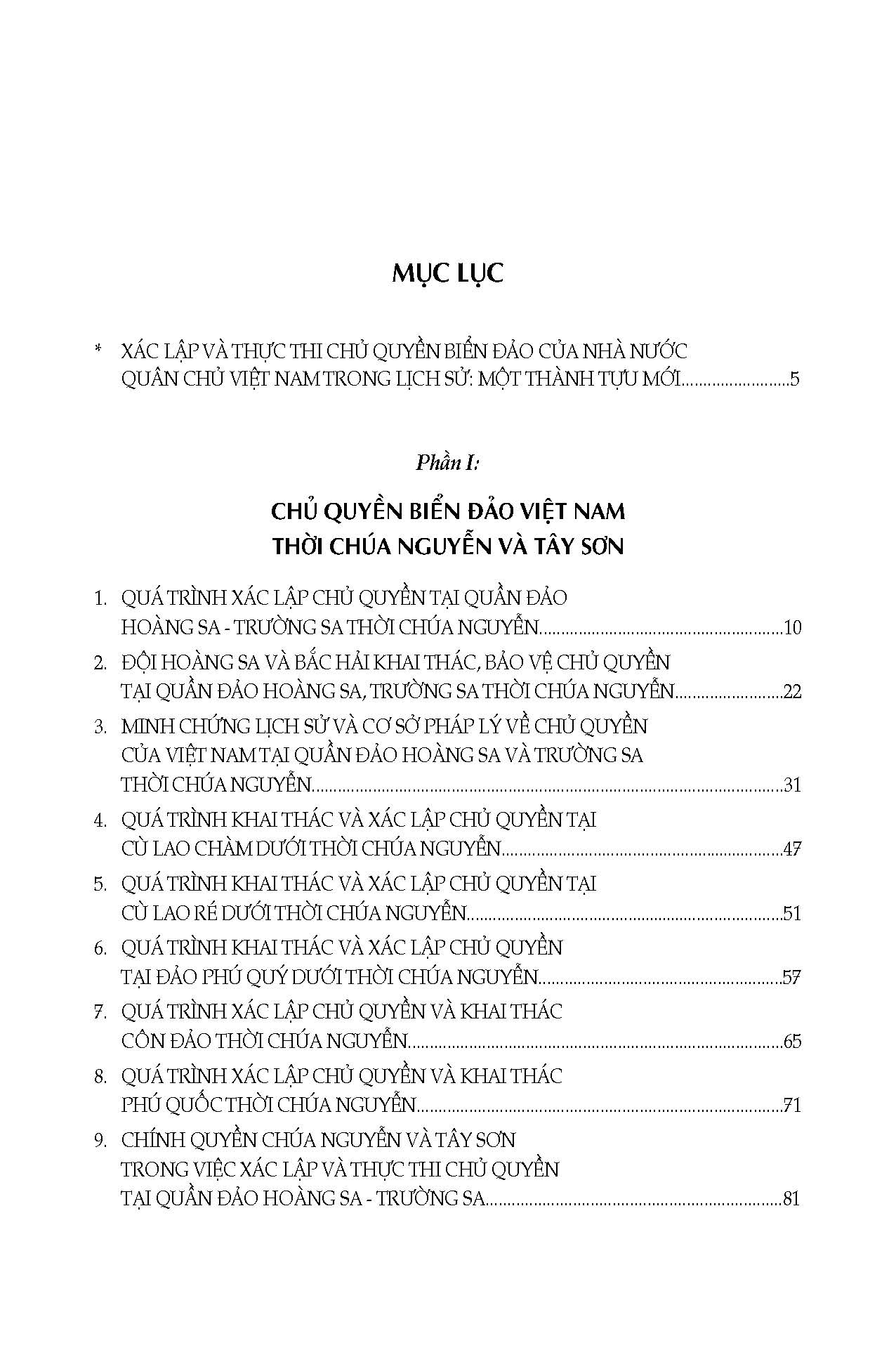 Chủ Quyền Biển Đảo Của Nhà Nước Quân Chủ Việt Nam Trong Lịch Sử (Từ Chúa Nguyễn Thế Kỷ XVI Đến Năm 1945)