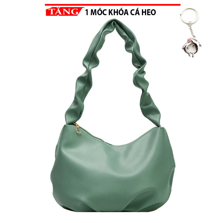Túi đeo chéo đeo vai nữ đầm tiệc Quai nhúm tiểu thư WX051 Tặng móc khóa cá heo