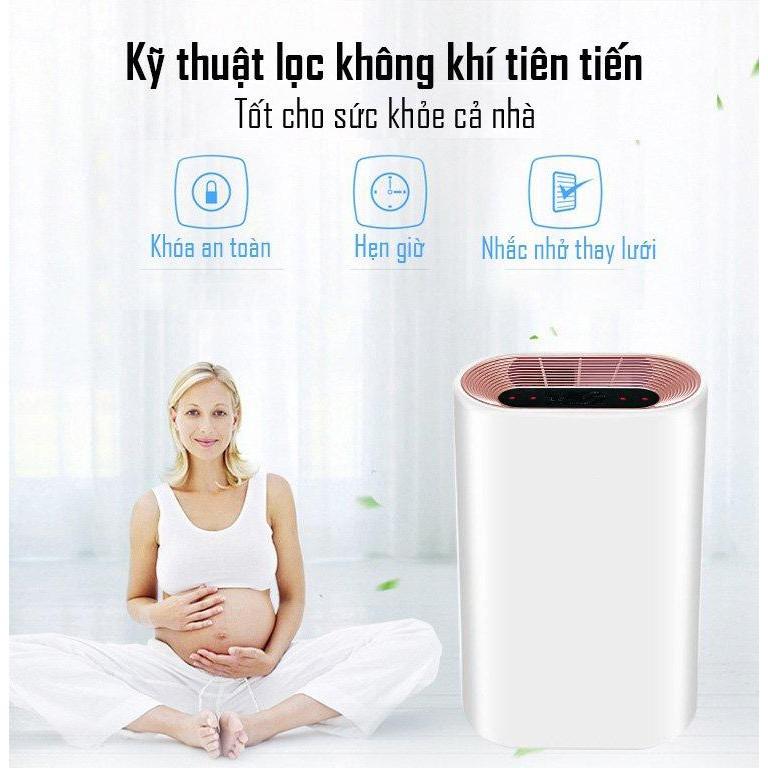 Máy Lọc Kháng Khuẩn - Lọc Không Khí Lưới HEPA Than Hoạt tính - Home and Garden