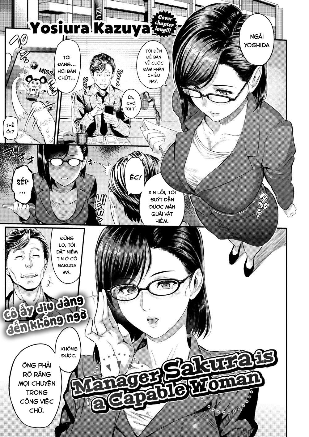 quản lý sakura là một phụ nữ có năng lực chapter 1 1