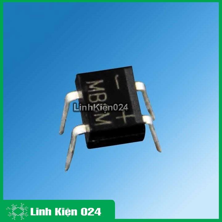 Sản phẩm Diode Cầu 0.5A 600V SMD