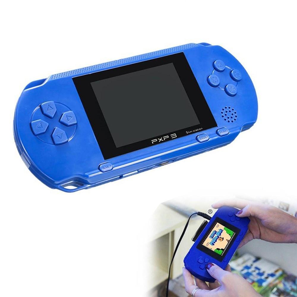 Máy Chơi Game Cầm Tay 16 Bit PXP3 Có 2 Thẻ Game Tích Hợp 156 Trò Chơi Cổ Điển