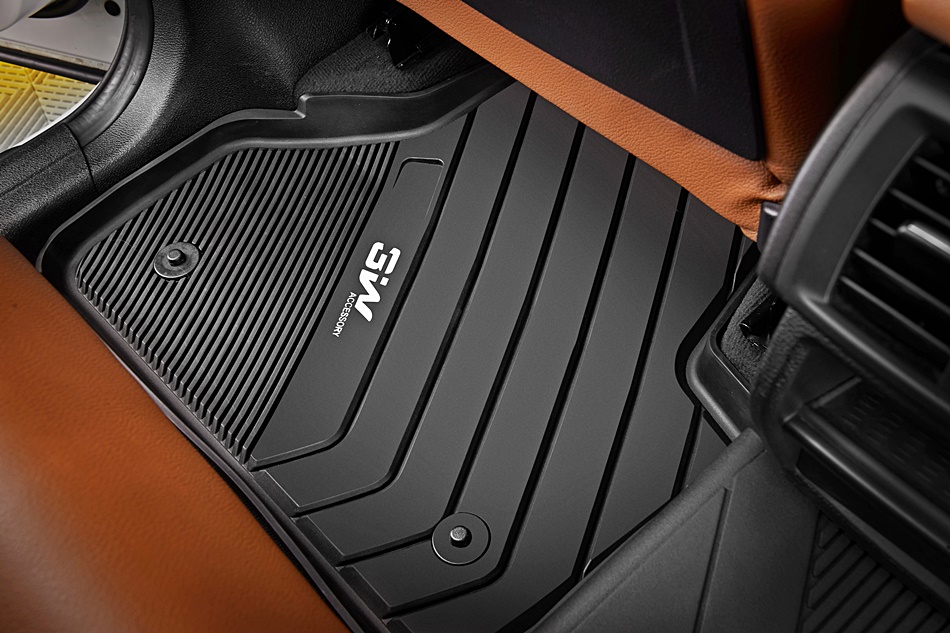 Thảm lót sàn xe ô tô BMW New X6 2019-đến nay nhãn hiệu Macsim 3W - chất liệu nhựa TPE đúc khuôn cao cấp - màu đen SKU: w114 Thương hiệu: 3W