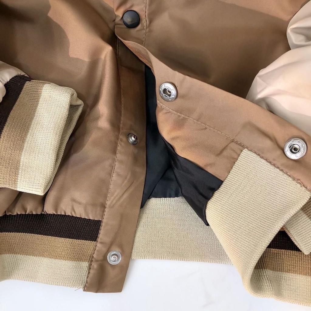 Áo Khoác Dù BOMBER WAS Form Rộng Tay Dài Ulzzang Unisex