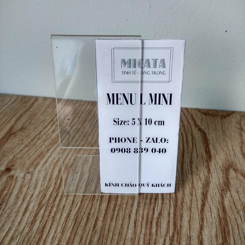 MENU MICA L MINI