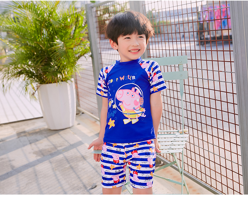 Đồ bơi bé trai- kèm nón
