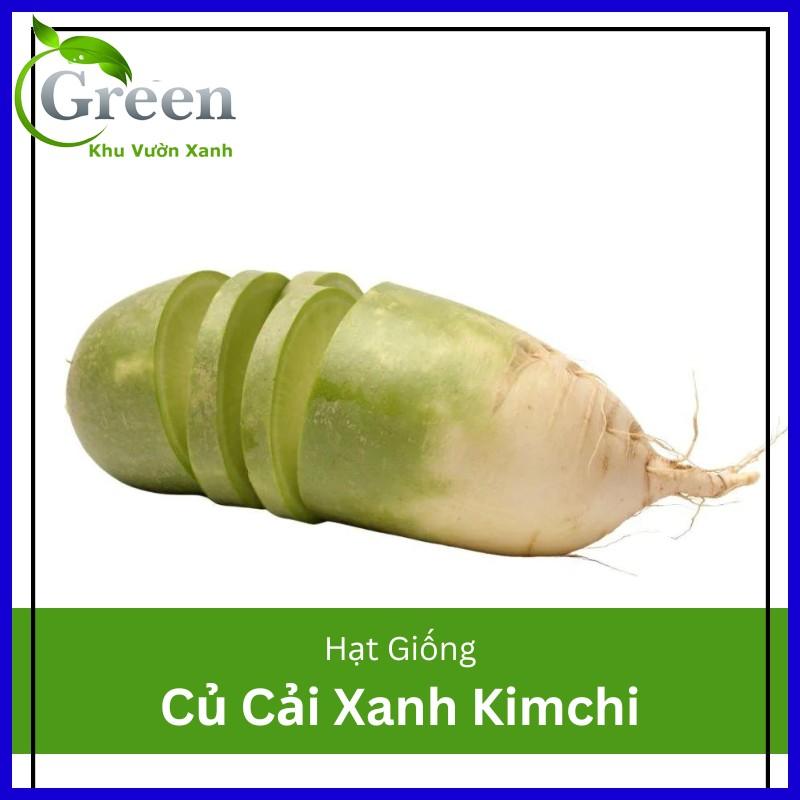 Hạt giống củ cải xanh Kimchi Hàn Quốc - gói 20 hạt